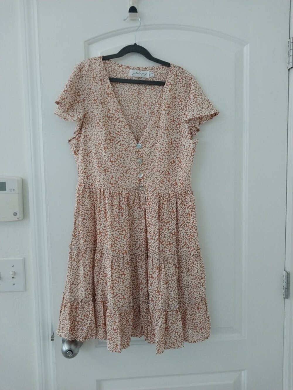 Petal and Pup Flutter Sleeve dress
